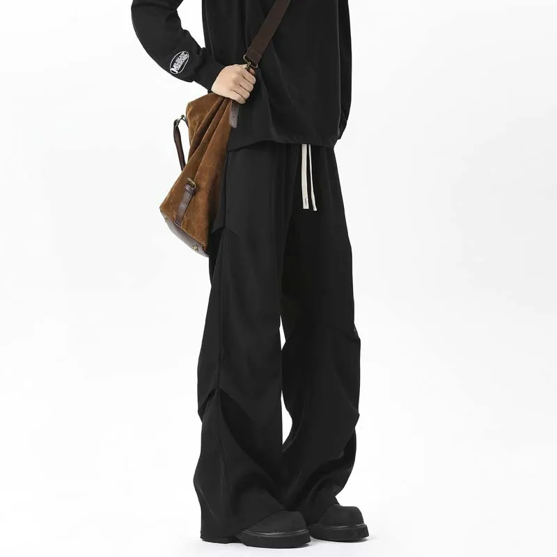 JIMI&JONS Casual Pants Unisex Black-3