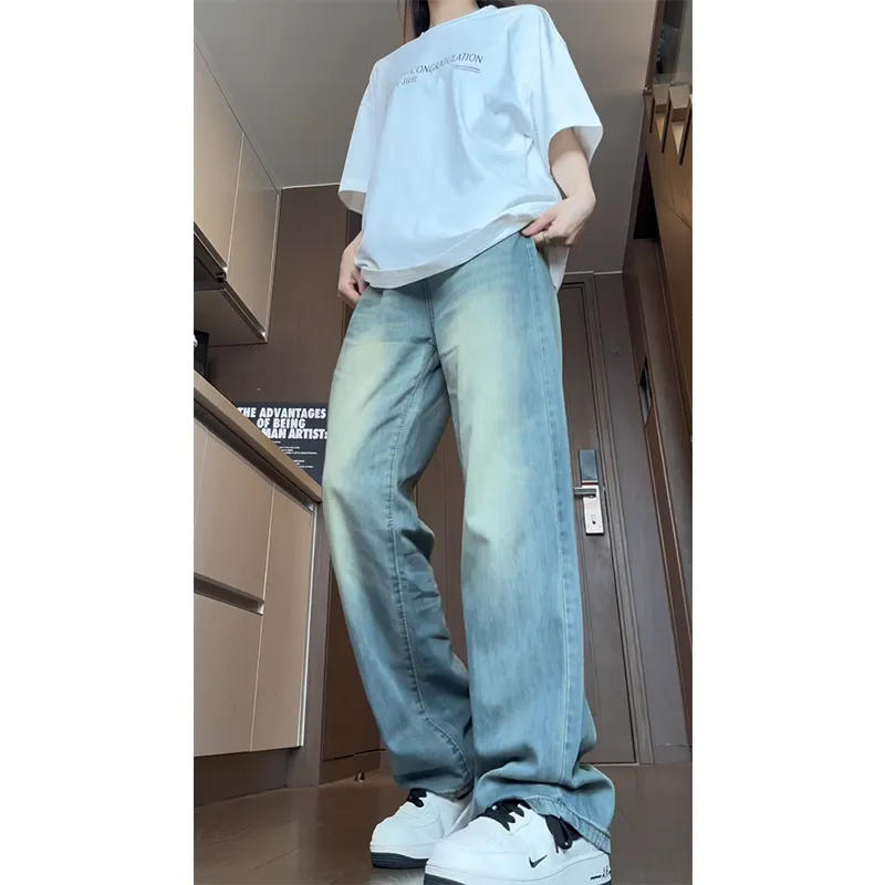 JIMI&JONS Jeans Unisex Light Yellow-2