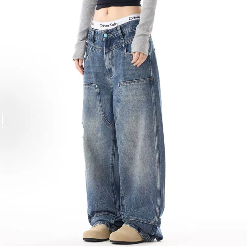 JIMI&JONS Jeans Unisex Blue-4