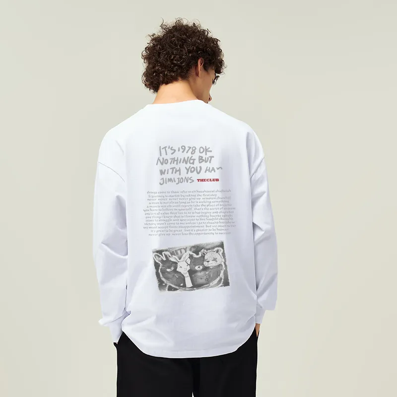 JIMI&JONS Long Sleeved T Shirts Unisex-7