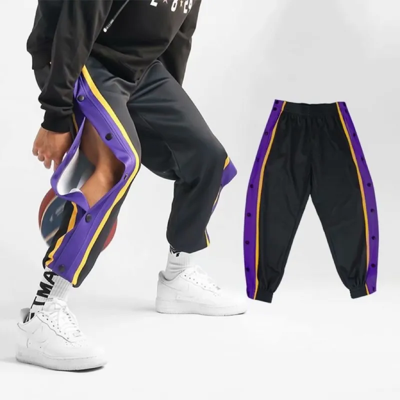 JIMI&JONS Casual Pants Unisex Purple-3