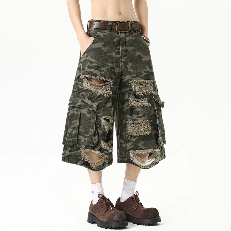 JIMI&JONS Casual Shorts Unisex Camouflage-6