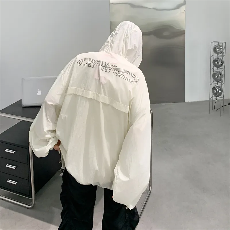 JIMI&JONS Super Light Breathable Quick Dry UV Protection Cooling Sun Protection Clothing Coat Unisex-4