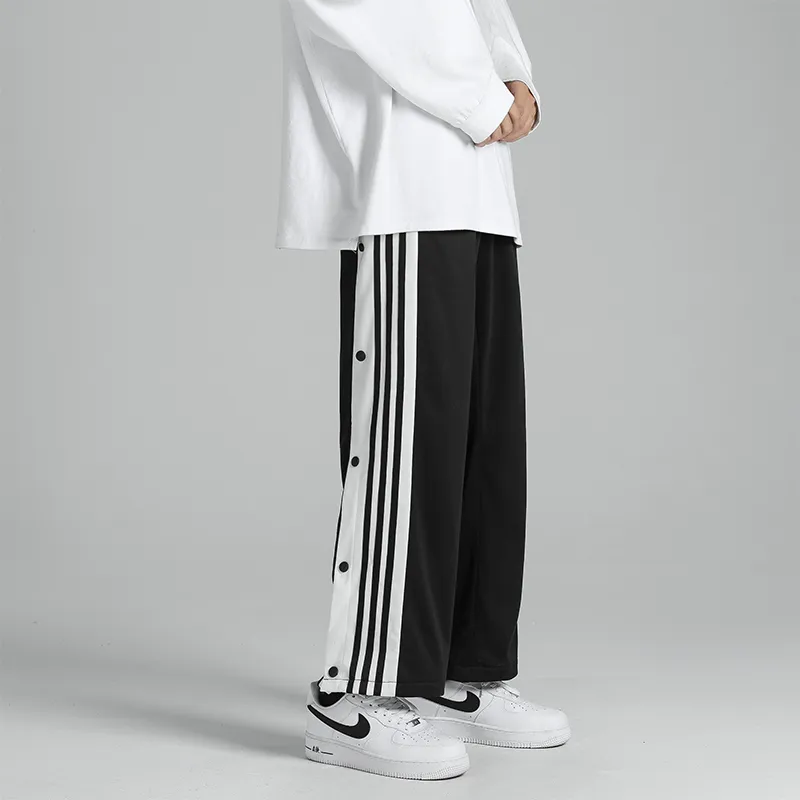JIMI&JONS Casual Pants Unisex Black-2
