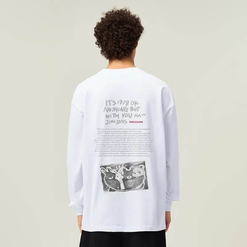 JIMI&JONS Long Sleeved T Shirts Unisex-6