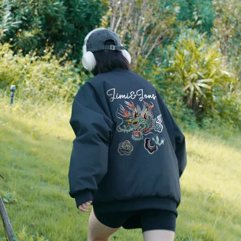 JIMI&JONS Puffer Jacket Coat Unisex-4
