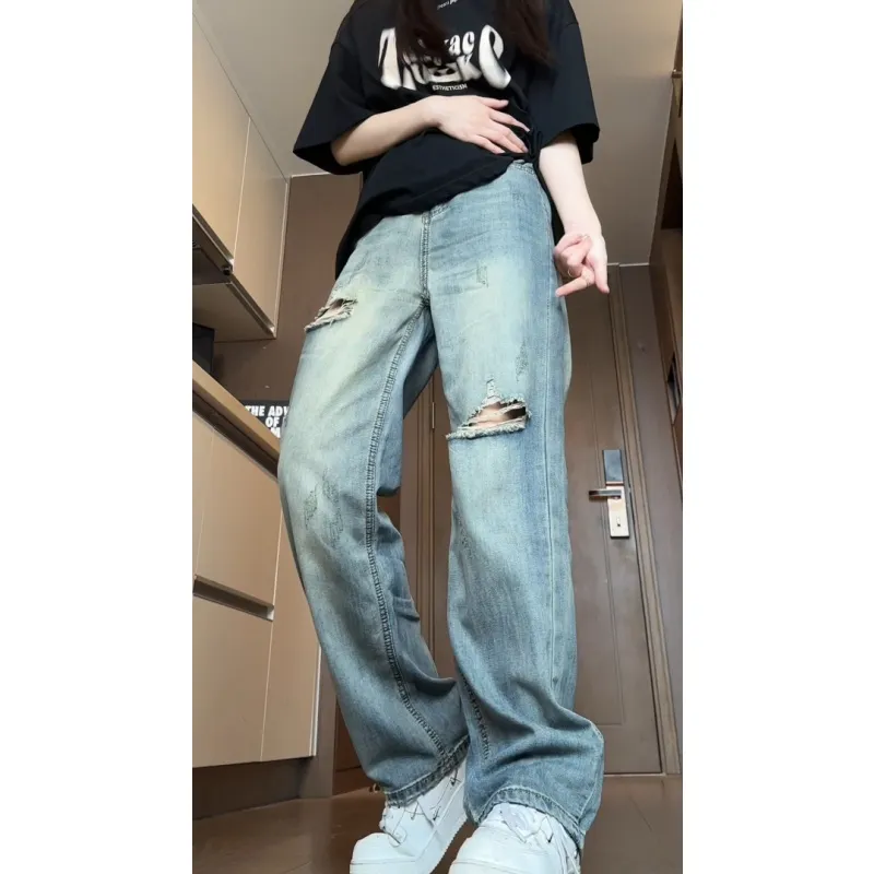 JIMI&JONS Jeans Unisex Washed Color-2