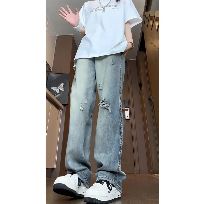 JIMI&JONS Jeans Unisex Washed Color-5