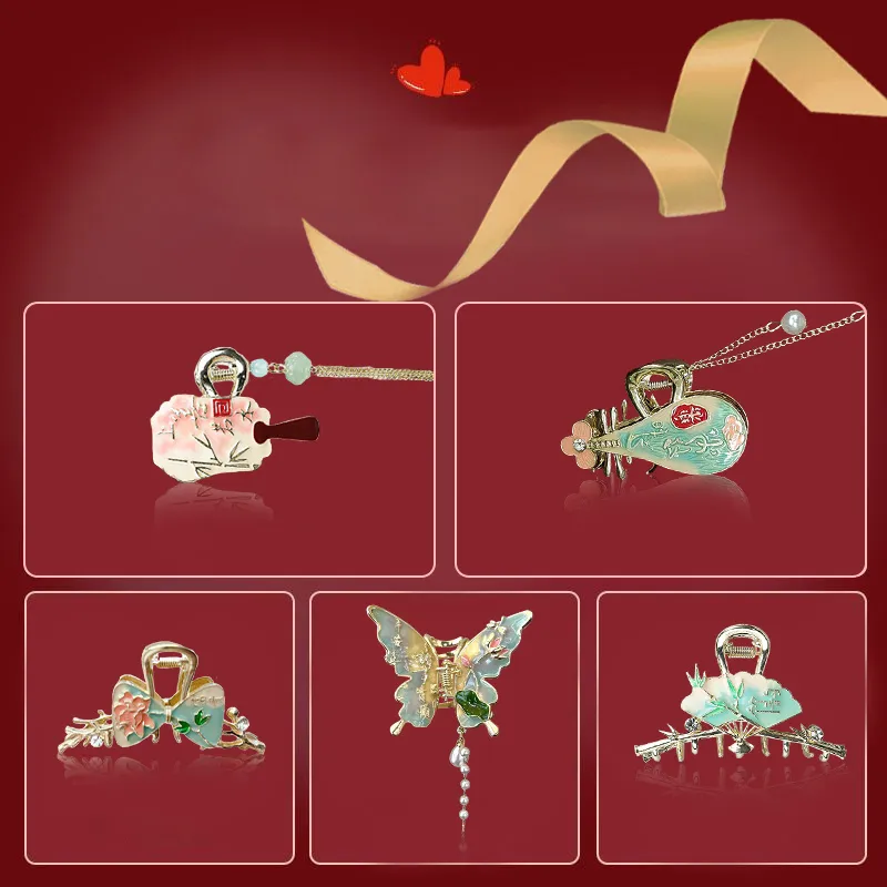 DJIN Hair Clips Women's-5
