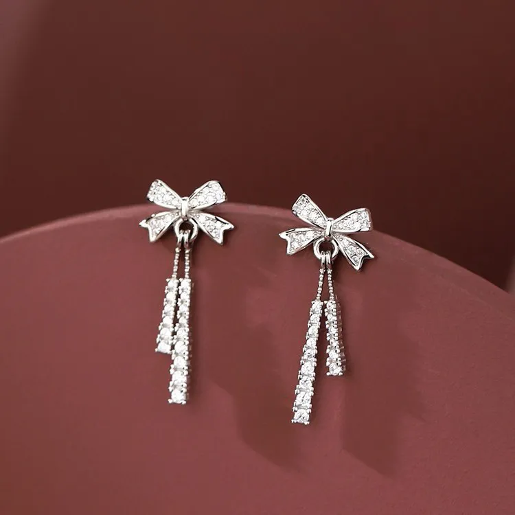 DJIN 925 Sterling Silver Earrings Women's-3