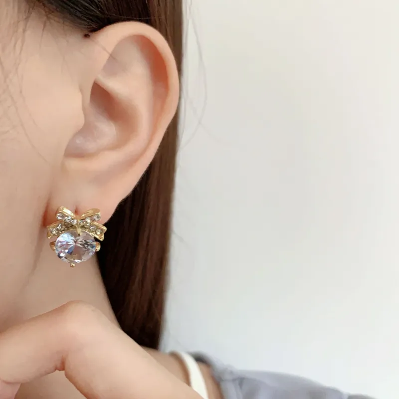 DJIN 925 Silver Needles Stud Earrings Women's-6