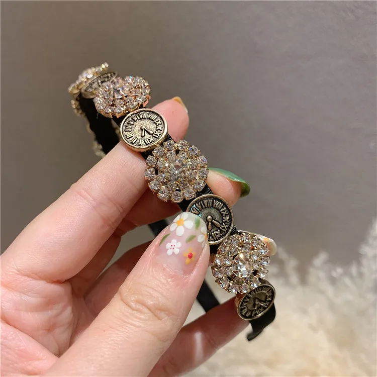 DJIN Rhinestone Headbands Women's-1