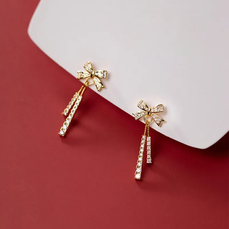 DJIN 925 Sterling Silver Earrings Women's-9