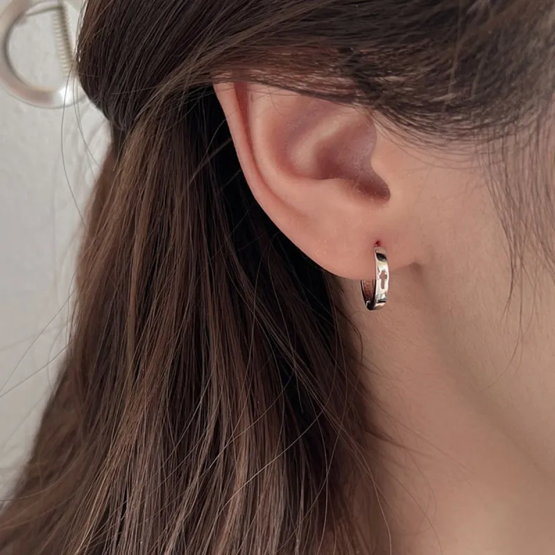 Beauty 925 Sterling Silver Earrings Women's-1