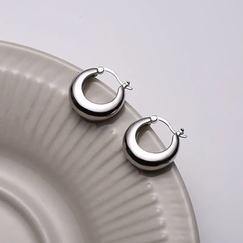 Beauty 925 Sterling Silver Earrings Women's-7