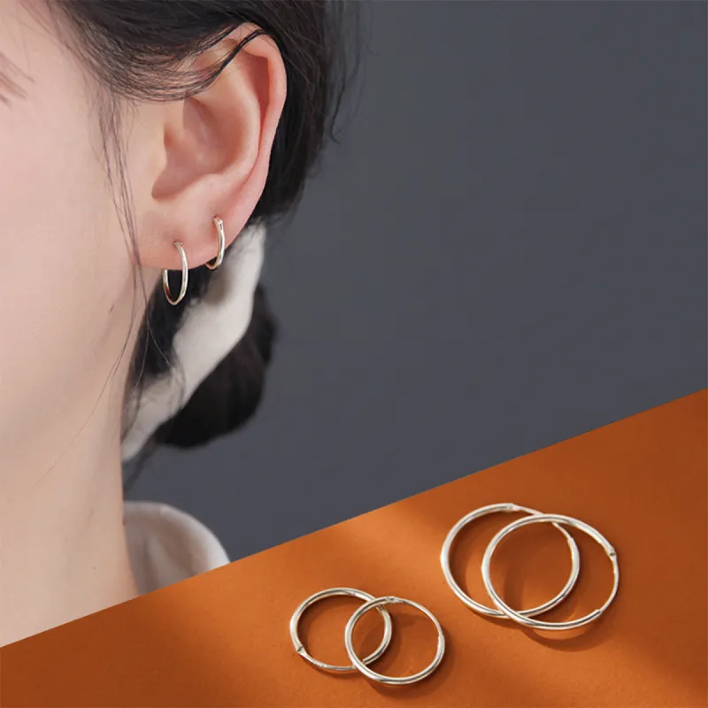 Beauty S925 Silver Earrings Women's-1