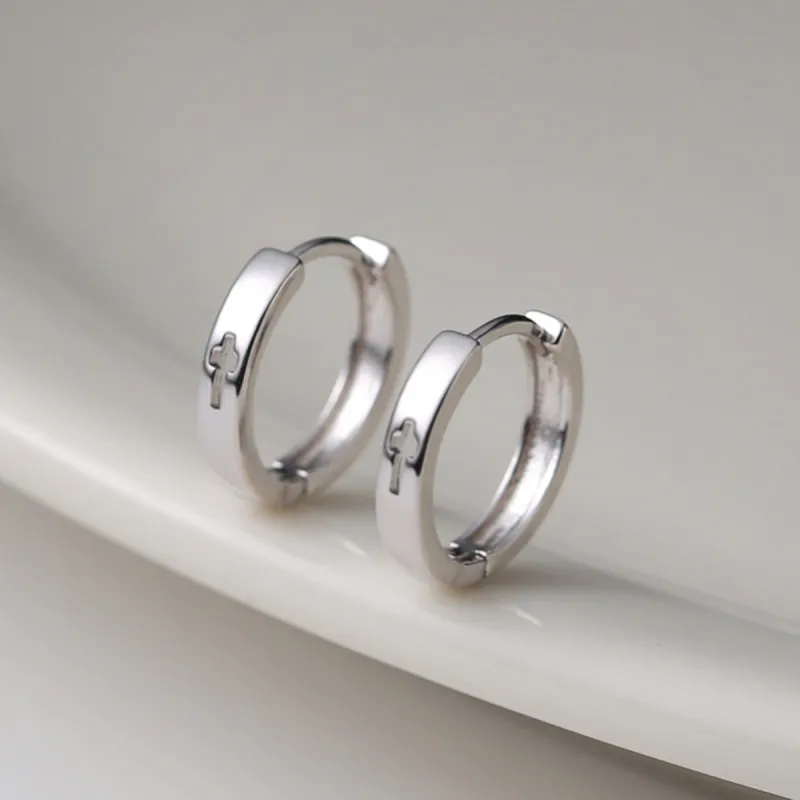Beauty 925 Sterling Silver Earrings Women's-2