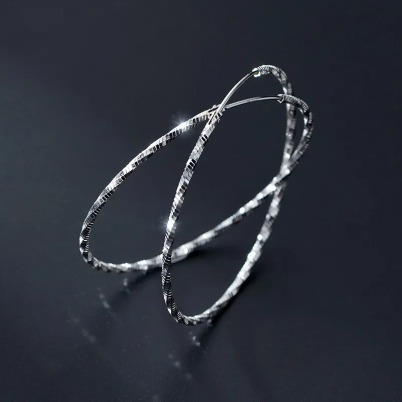 Beauty 925 Sterling Silver Earrings Women's-2