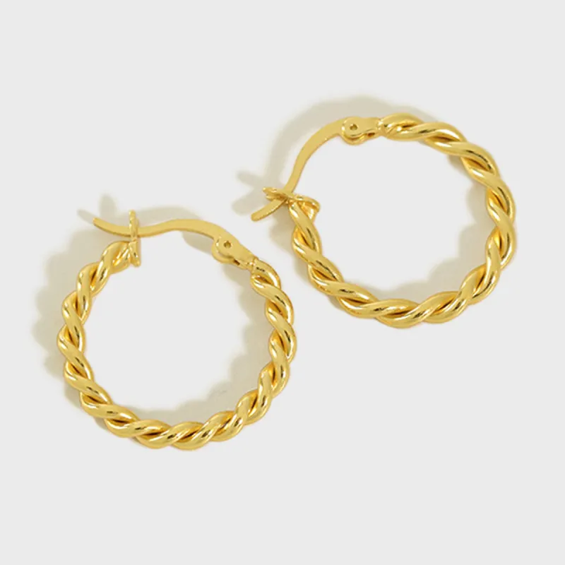 Beauty 925 Sterling Silver Earrings Women's-5
