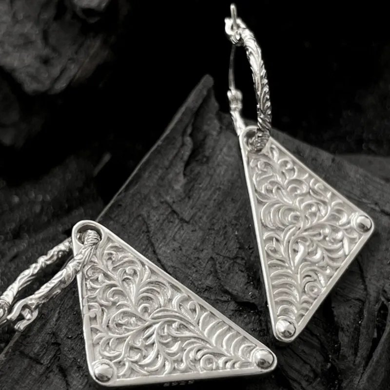 Beauty S925 Silver Earrings Women's-4