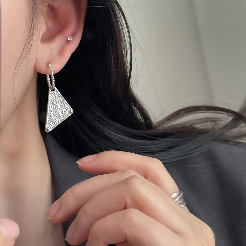 Beauty S925 Silver Earrings Women's-3
