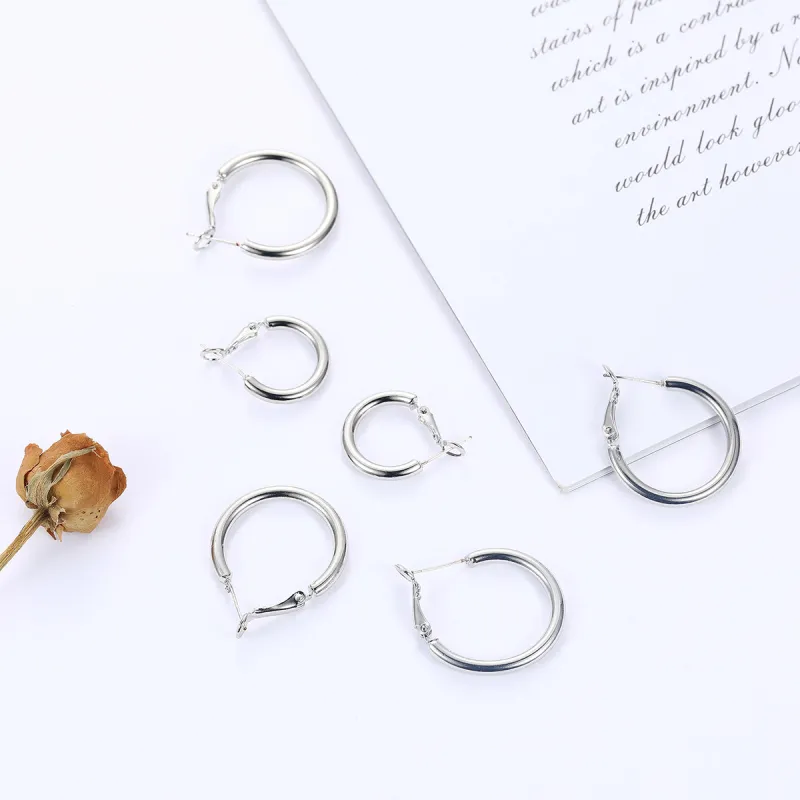 Beauty 925 Sterling Silver Earrings Women's-4