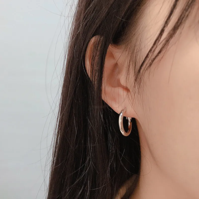 Beauty 925 Sterling Silver Earrings Women's-5