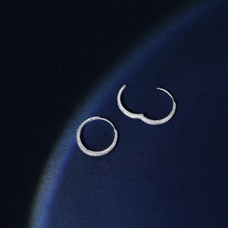 Beauty 925 Sterling Silver Earrings Women's-3
