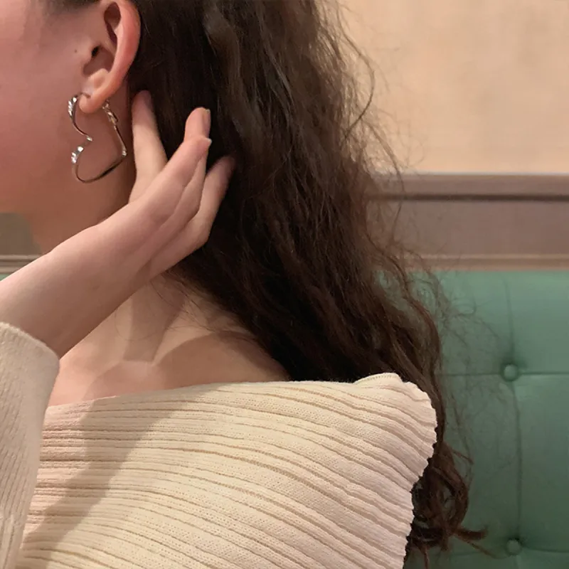 Beauty Copper Alloy Earrings Women's-5