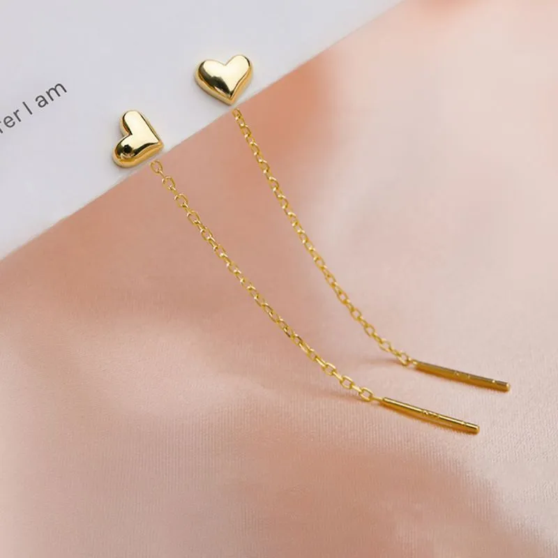 Beauty 925 Sterling Silver Drop Earrings Women's-3