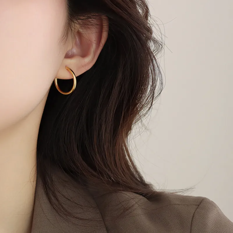 Beauty S925 Silver Earrings Women's-1