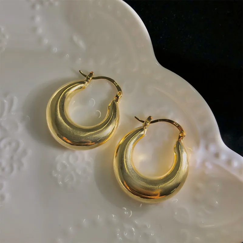 Beauty 925 Sterling Silver Earrings Women's-2