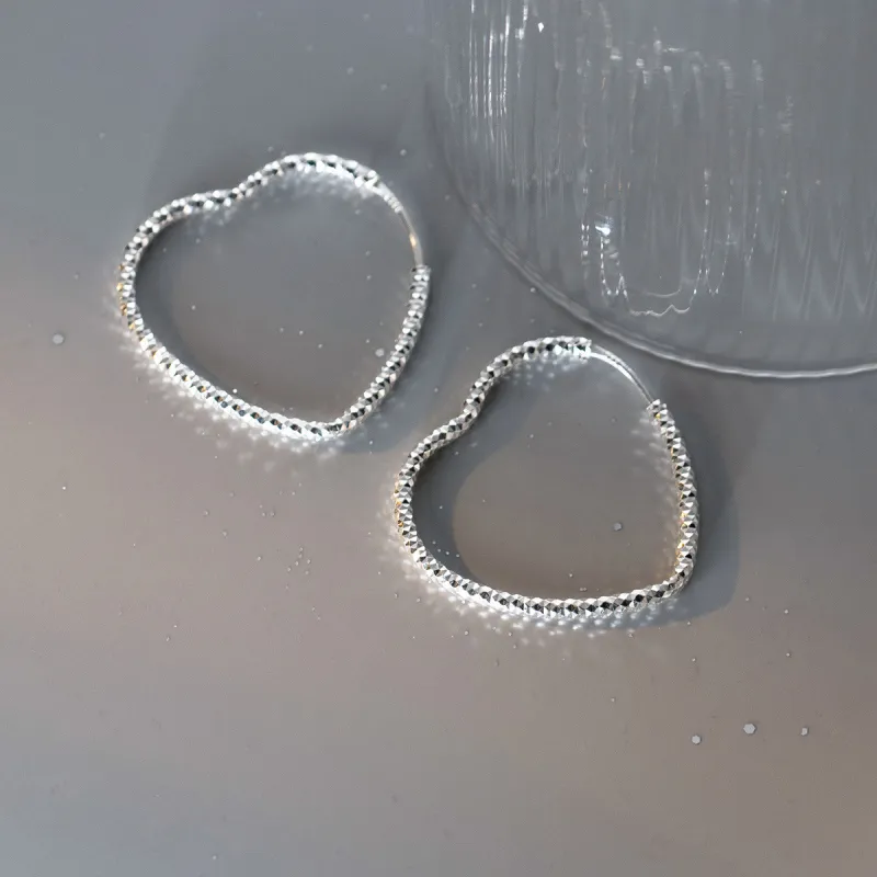 Beauty 990 Foot Silver Earrings Women's-1