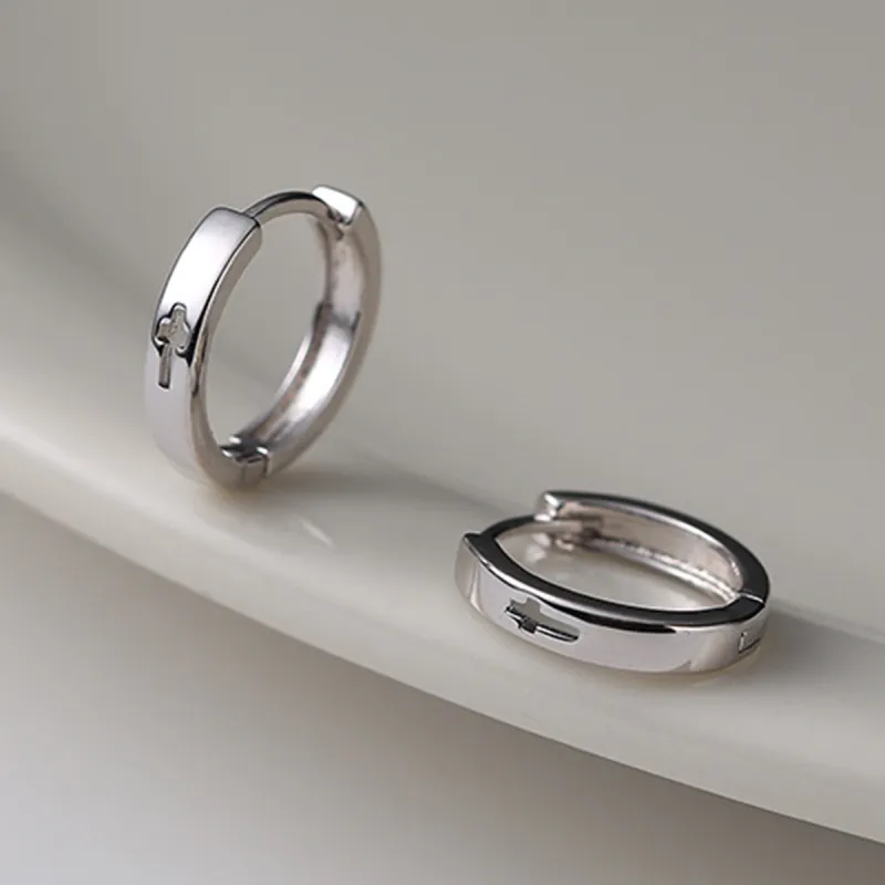 Beauty 925 Sterling Silver Earrings Women's-4