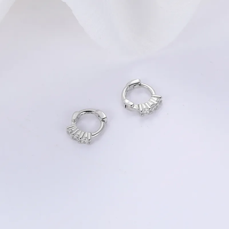 Beauty 925 Sterling Silver Earrings Women's-2