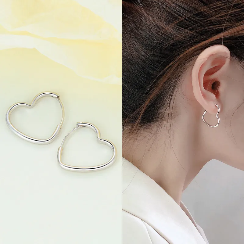 Beauty 925 Sterling Silver Earrings Women's-1