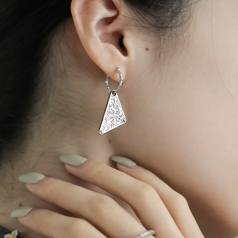 Beauty S925 Silver Earrings Women's-2