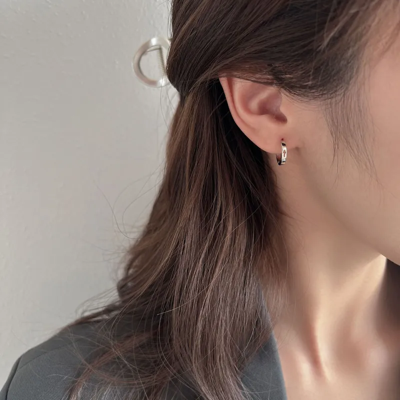 Beauty 925 Sterling Silver Earrings Women's-3