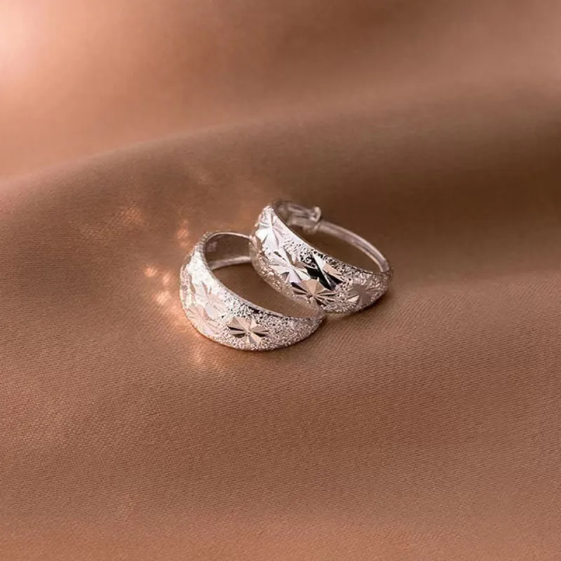 Beauty 999 Fine Silver Earrings Women's-3