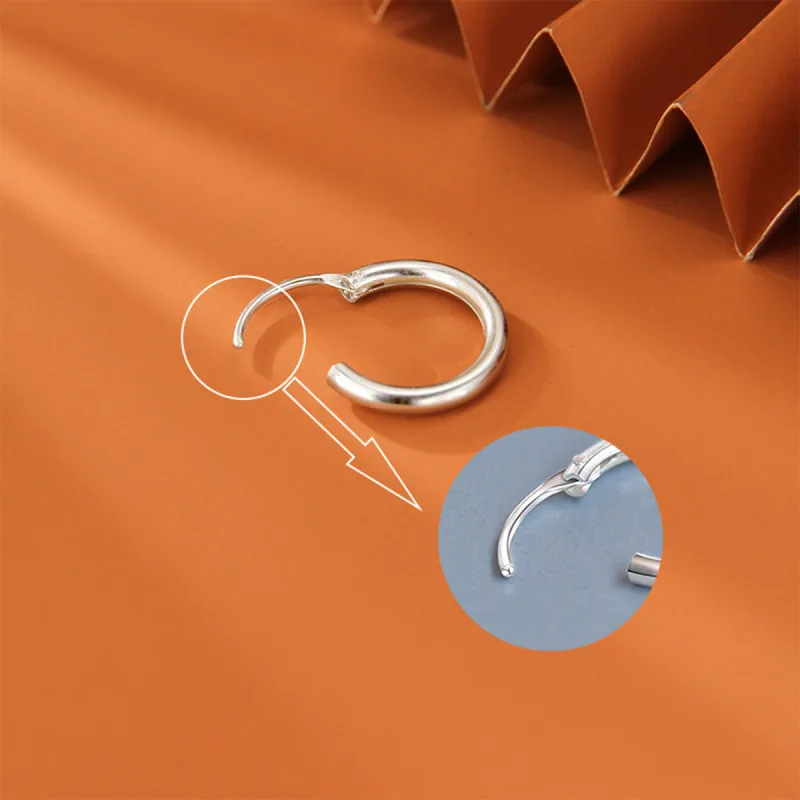 Beauty S925 Silver Earrings Women's-3