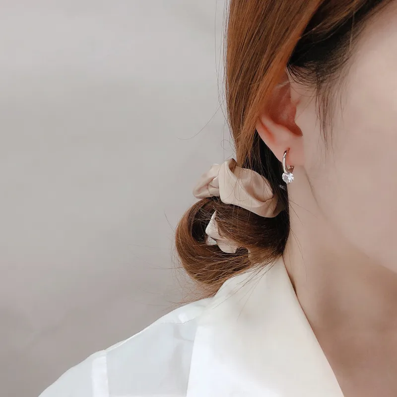 Beauty 925 Sterling Silver Earrings Women's-5