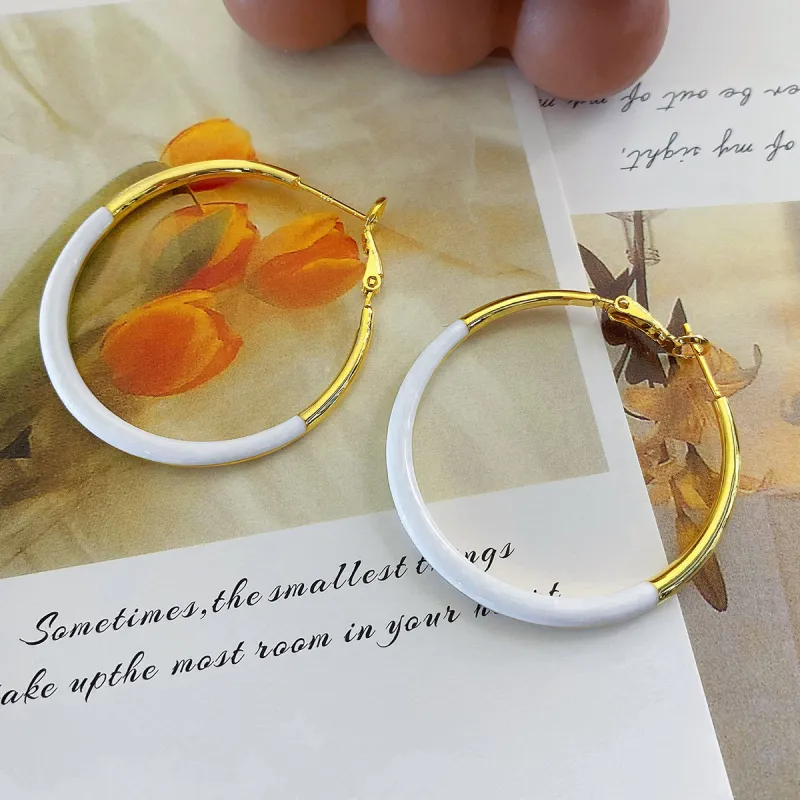 Beauty Copper Alloy Earrings Women's-7