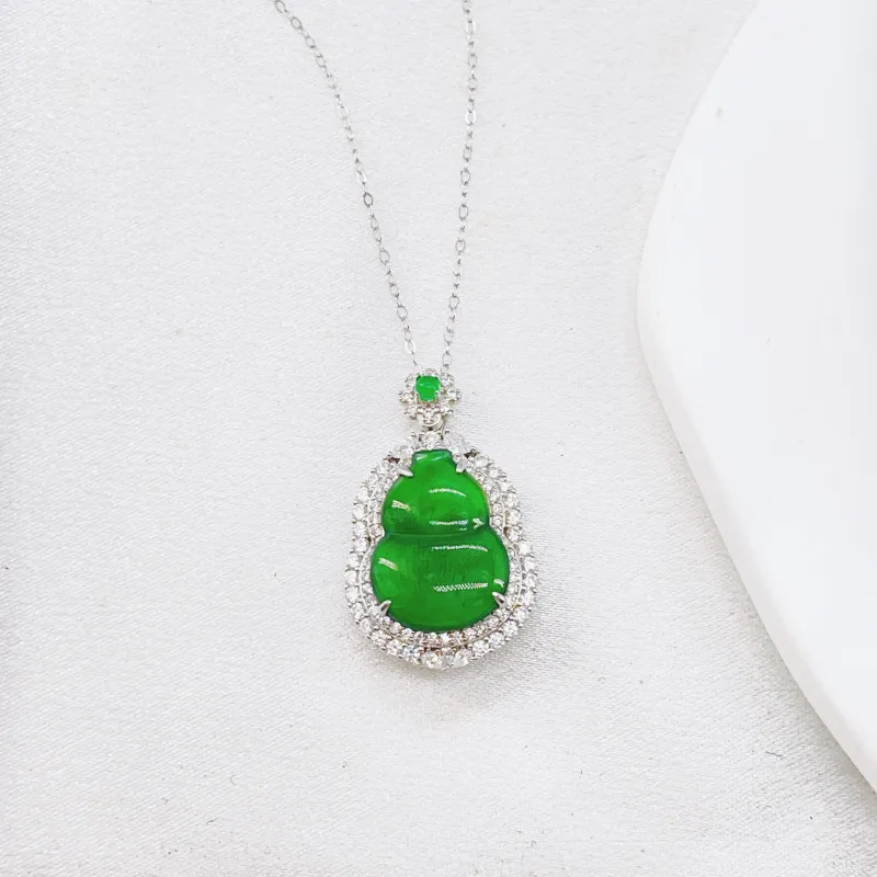 Gold Of China Bean Type Necklaces Unisex-2