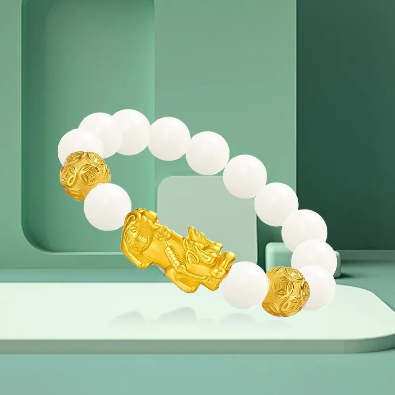 Gold Of China Gold Bracelet Unisex-3