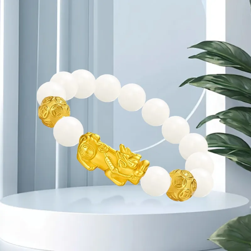 Gold Of China Gold Bracelet Unisex-2