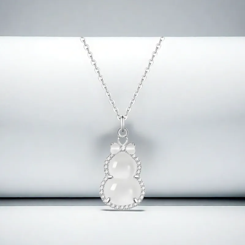 Gold Of China Chalcedony Necklaces Unisex-2