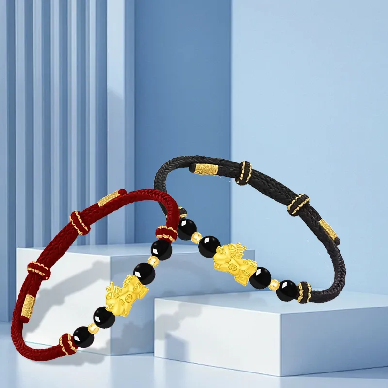 Gold Of China Gold Bracelet Unisex-4