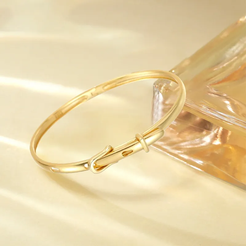 Gold Of China S925 Silver Bangles Women's-1