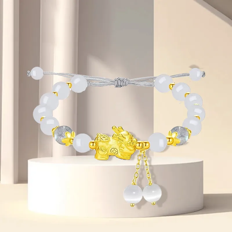 Gold Of China Gold Bracelet Unisex-3