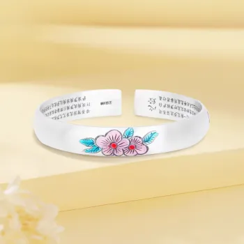 Gold Of China S999 Fine Silver Bangles Unisex